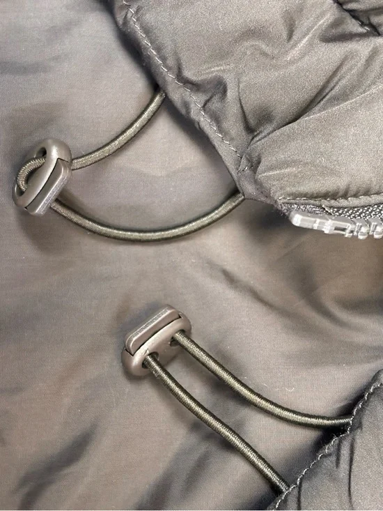 Madden Girl Star Quilted Puffer Vest Brown XS Zip Up NWT - Picture 7 of 12